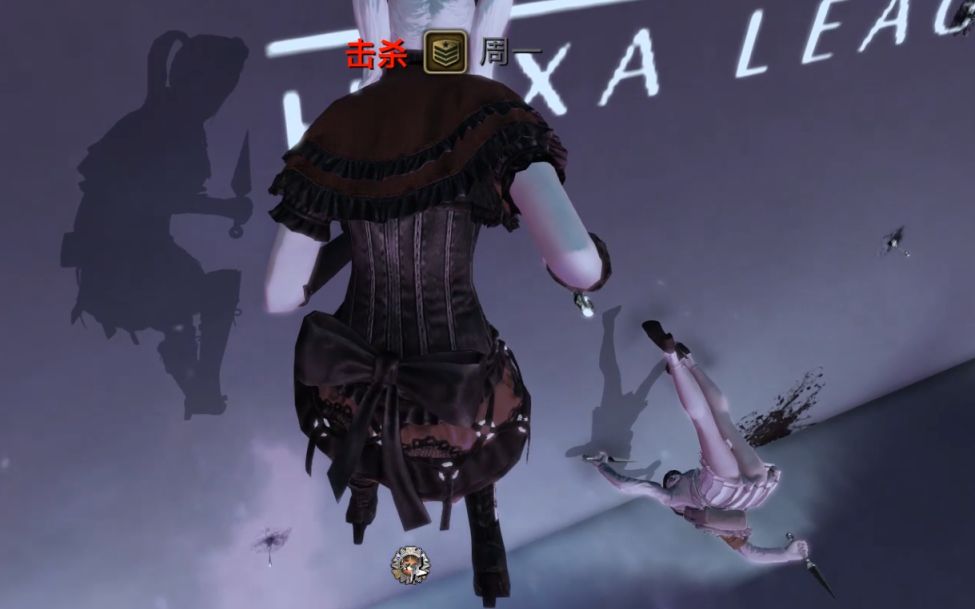 风暴战区允儿在失重环境中被苦无刺杀