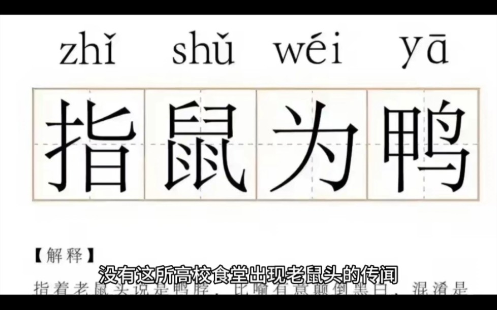 [图]指鼠为鸭事件迎来大反转，专家：网传大学食堂的鼠头或许是真的