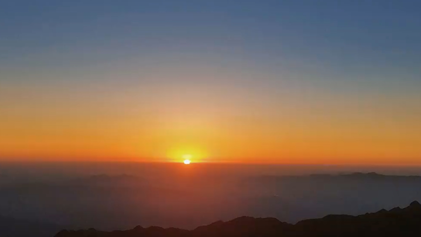 太阳东升西落