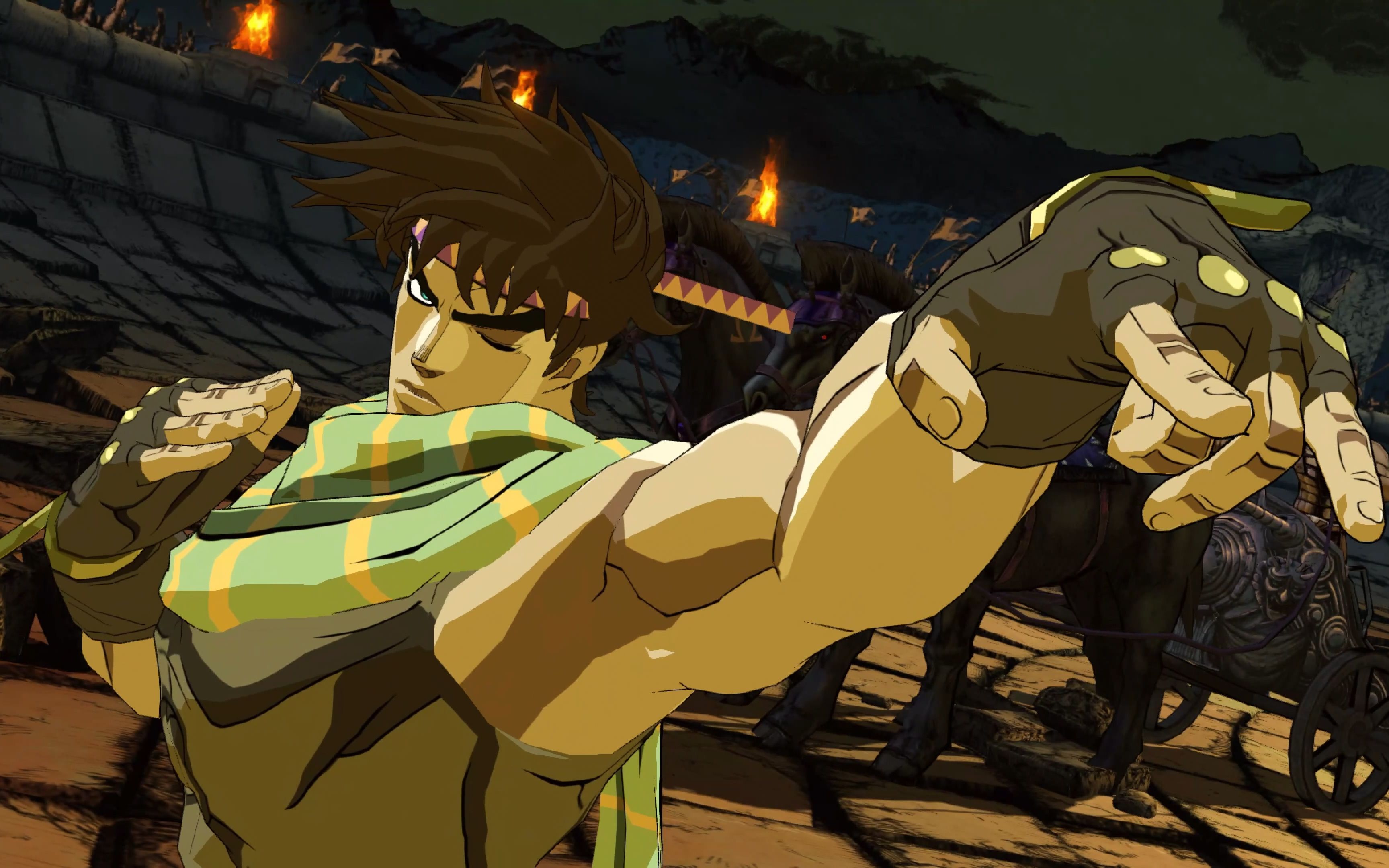 乔瑟夫·乔斯达(二乔)动画版Mod《JOJO的奇妙冒险 群星之战R》