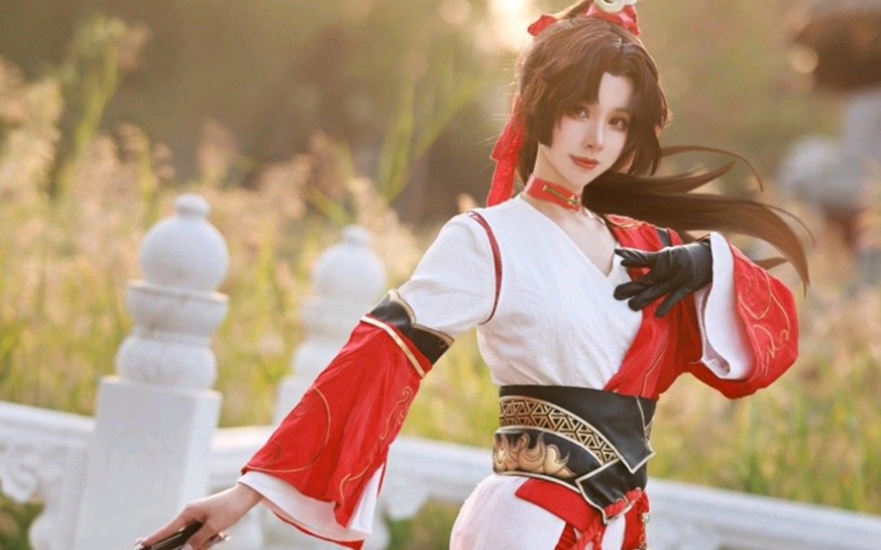 小姐姐 cos 王者荣耀