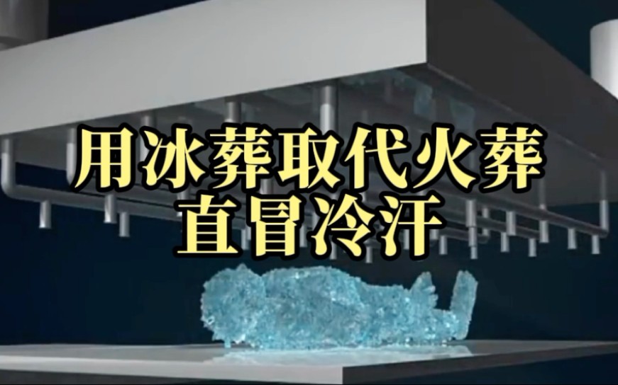 用冰葬取代火葬,让遗体在196℃的液氮瞬间冻碎,你敢接受吗?哔哩哔哩bilibili