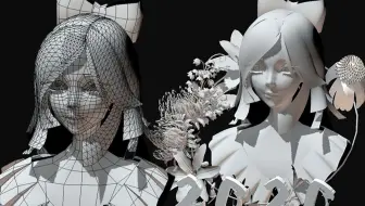 藏!!3DMAX人物建模：零基础如何系统性从box做出完整女性布线人头 完整新手人物角色建模教程全集