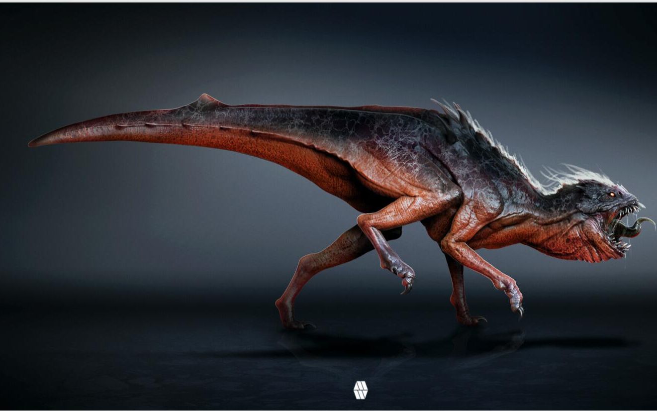 【zbrush建模】建模师用zbrush还原最生动的恐龙模型_哔哩哔哩 (゜-゜