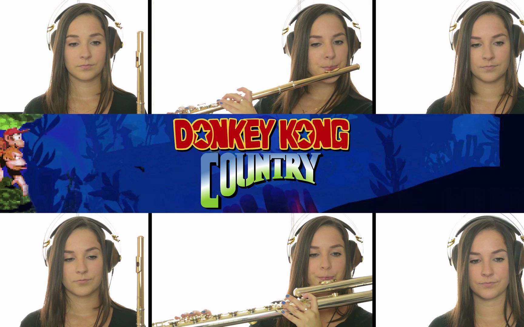 [图]【长笛重奏】Donkey Kong Country 大金刚王国：热带冻结 Arr.Gina Luciani