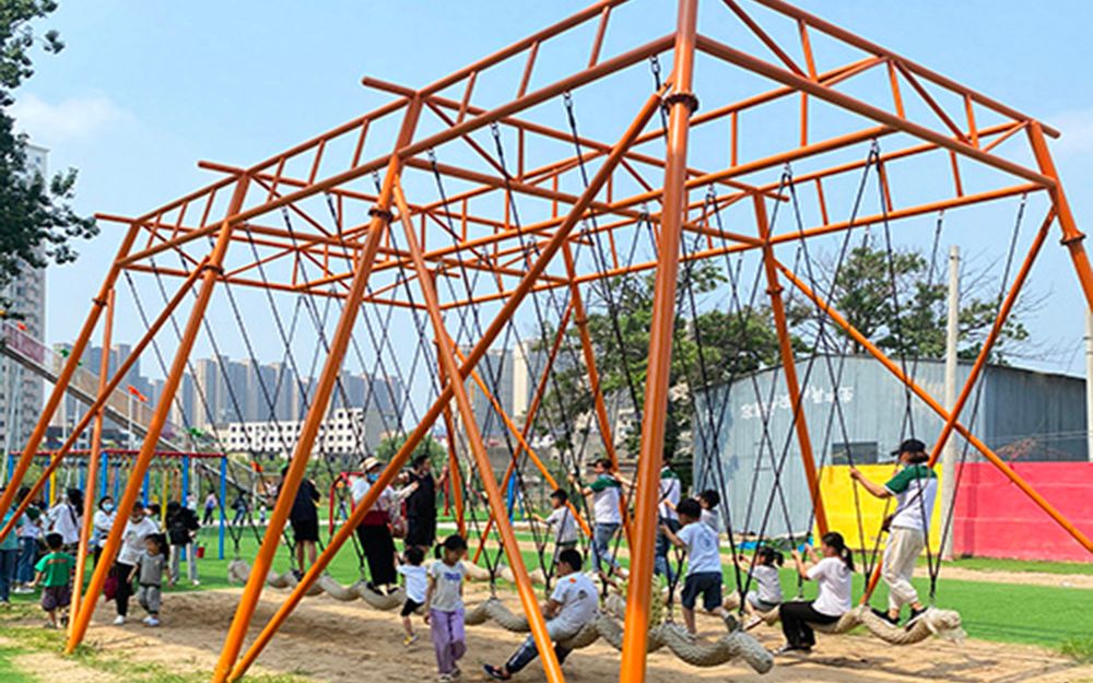 网红亲子无动力乐园设施儿童体能乐园游乐设备