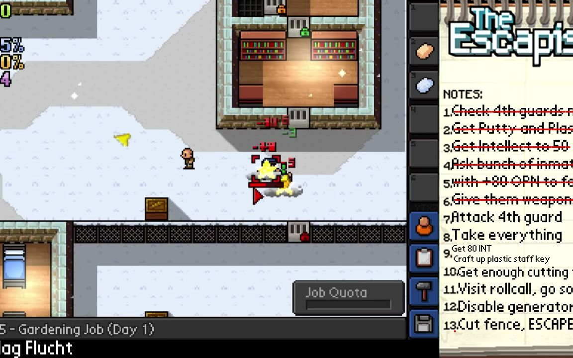 [图]逃脱者 第一关首日通关攻略The Escapists - Stalag Flucht - 1 day escape