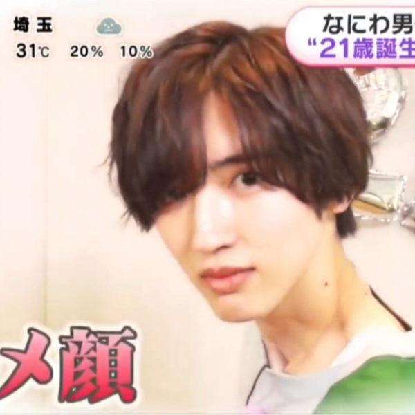 なにわ男子　道枝駿佑　なにわのにわ なにわ男子・道枝駿佑「MEN'S NON-NO」編集部と信頼関係を築き