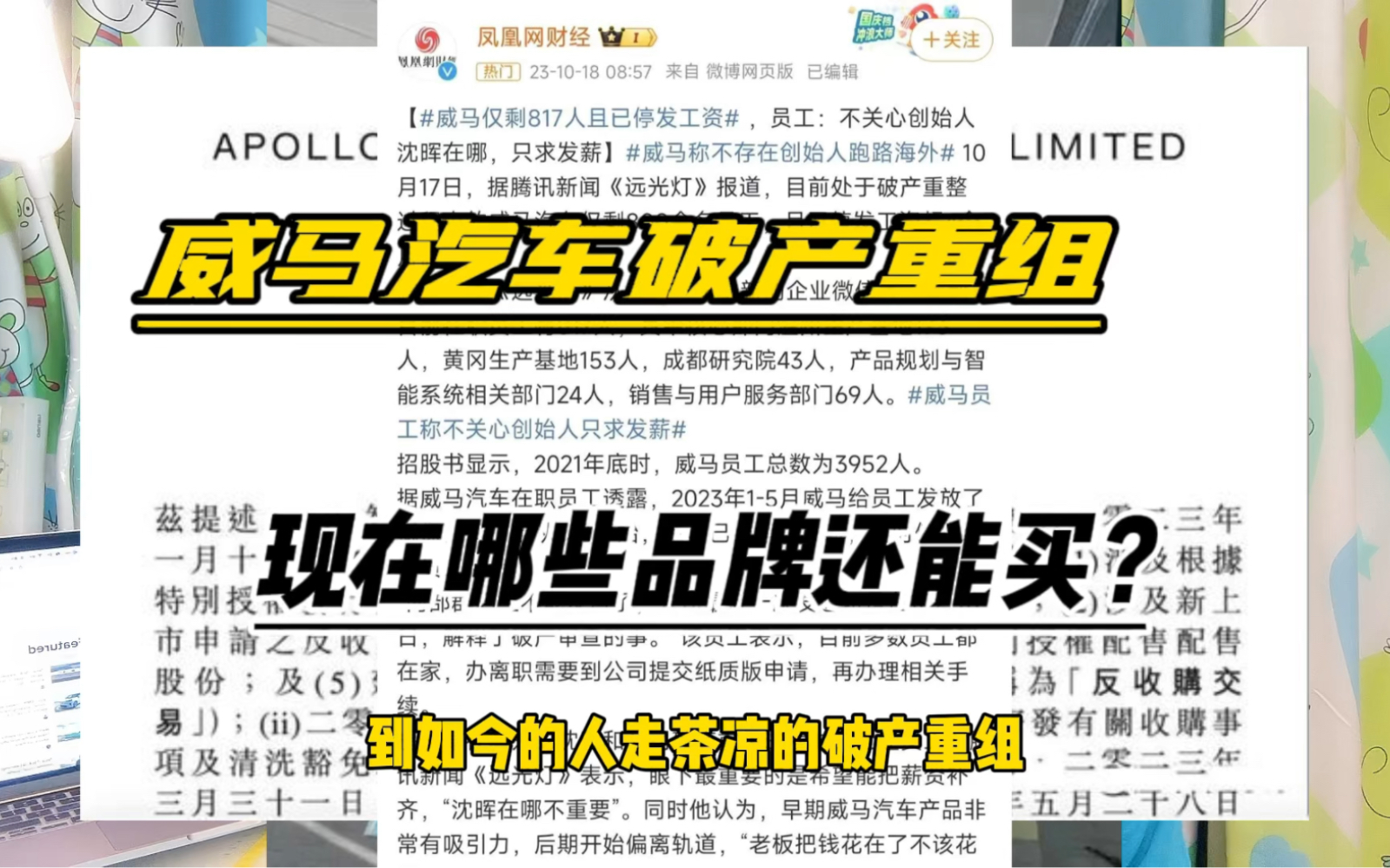 [图]【车界大新闻】威马汽车破产重组，现在到底还剩哪些品牌能买？