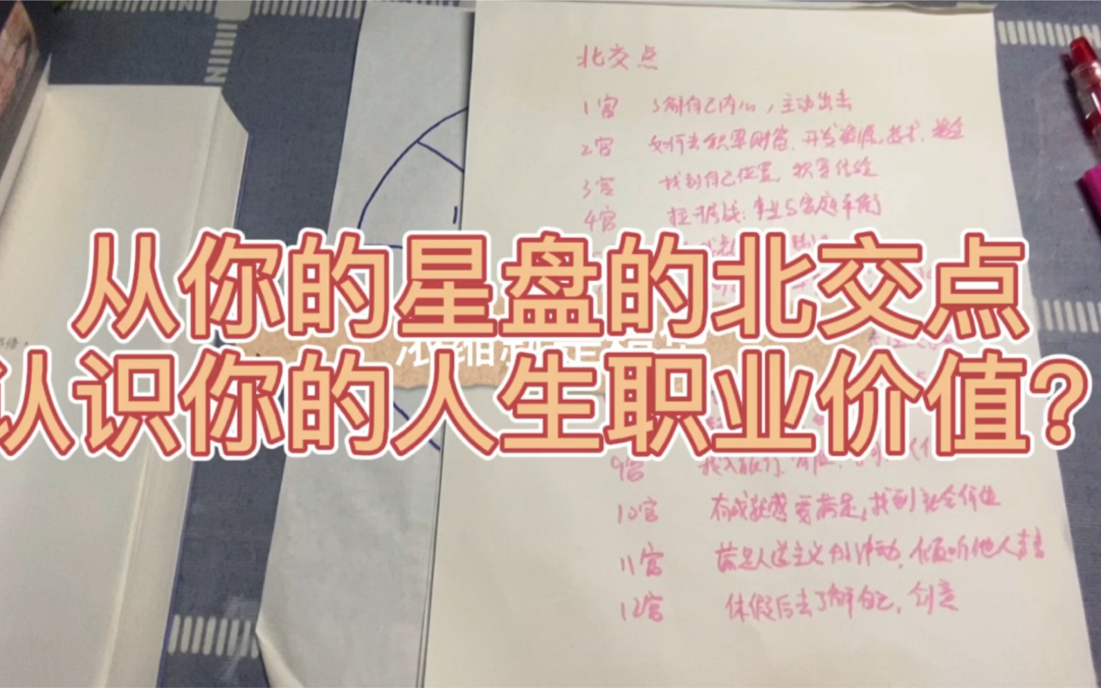 【职业占星书】从你的星盘的北交点认识你的人生职业价值?哔哩哔哩bilibili