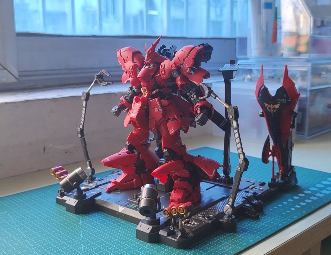 加了灯开始有氛围感了哈哈哈(ew地台 rg沙扎比)