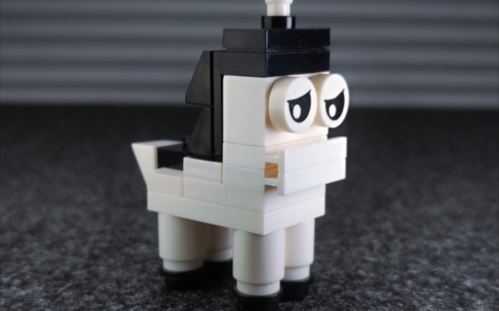 云雾小马的动物积木简易拼搭「乐高moc」