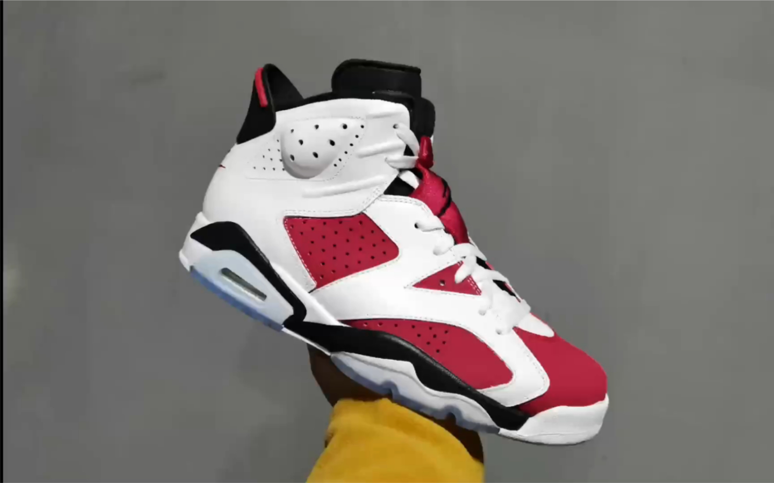 莆田产aj6胭脂红 新货实拍细节_哔哩哔哩_bilibili