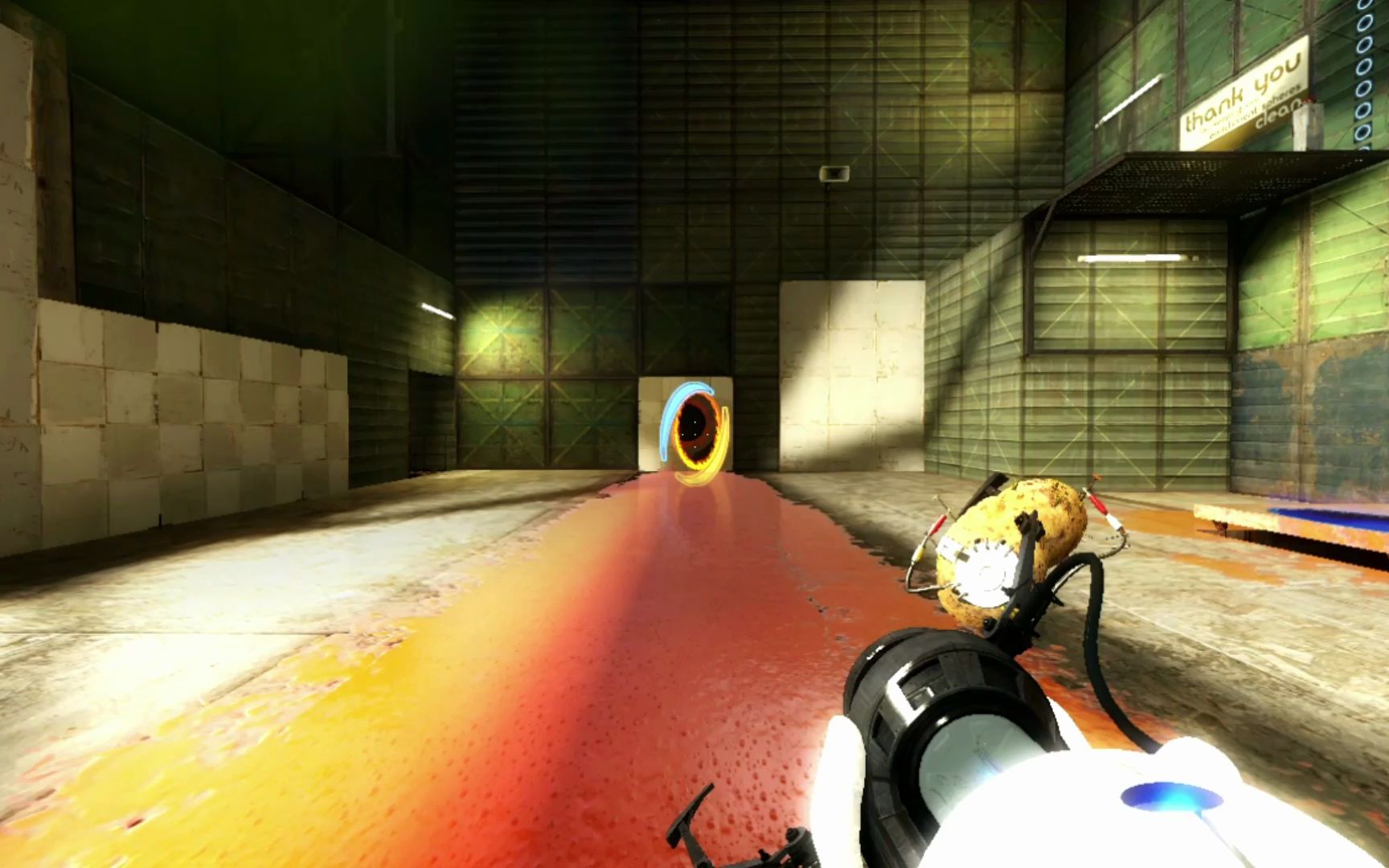 【portal2】精准打击官方设定 (.>^ )_θ_单机游戏热门视频