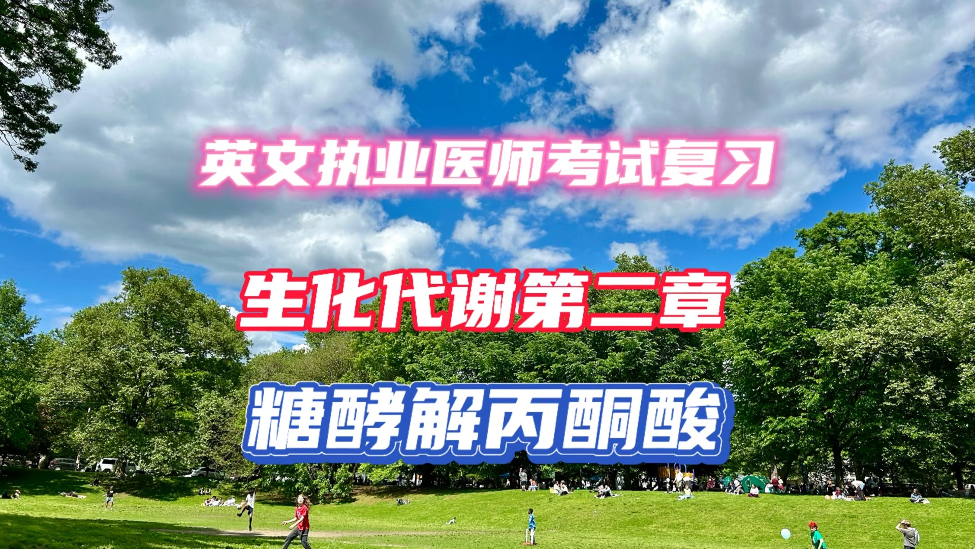 ...承上启下.紧接着第一节糖酵解后的能量代谢途径,这个关键十字路口分子会吹散三羧酸循环的迷雾.串联起来循序渐进,通俗易懂,英语同时学习.哔...