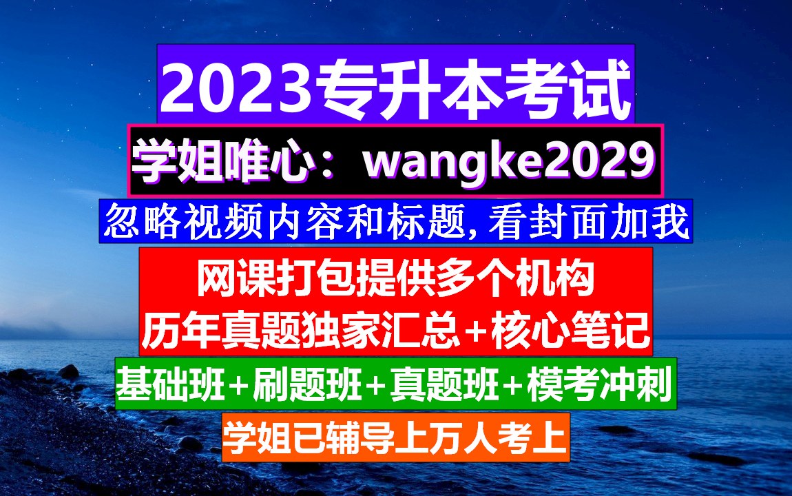 山东省专升本考试,专升本备考攻略,专升本考试网哔哩哔哩bilibili