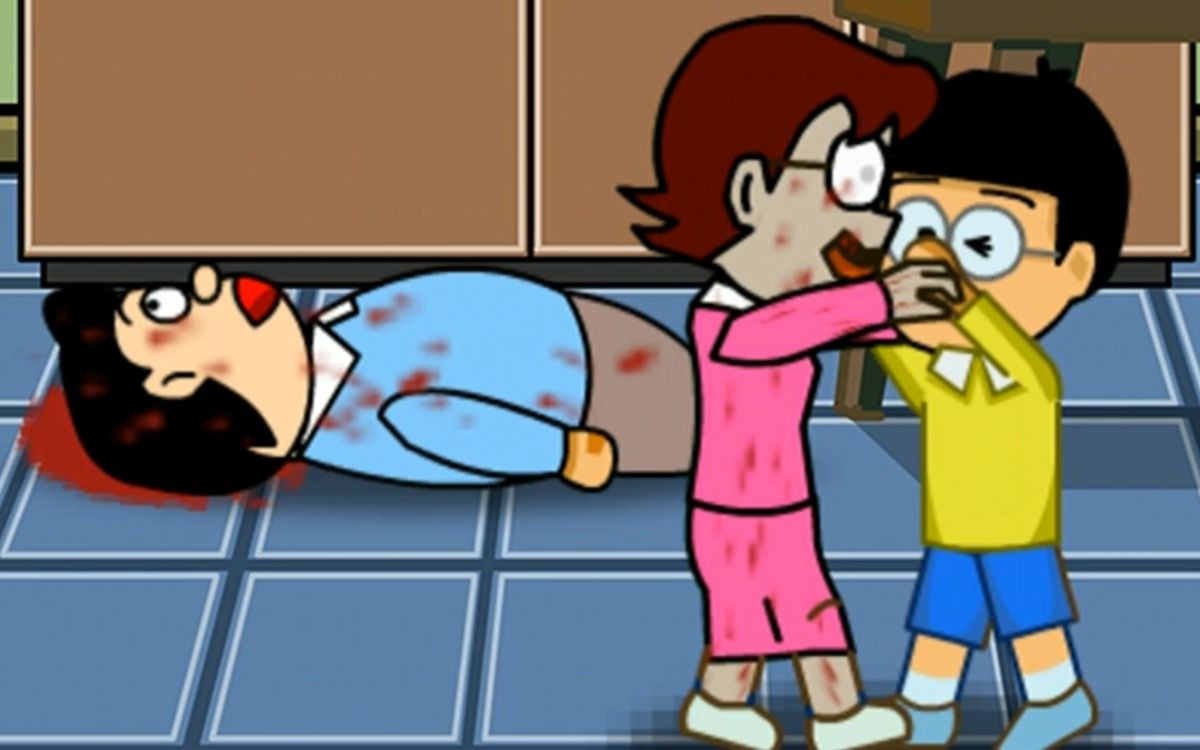 路米实况大雄的生化危机高能复刻版毁童年的末世求生打僵尸游戏第9期