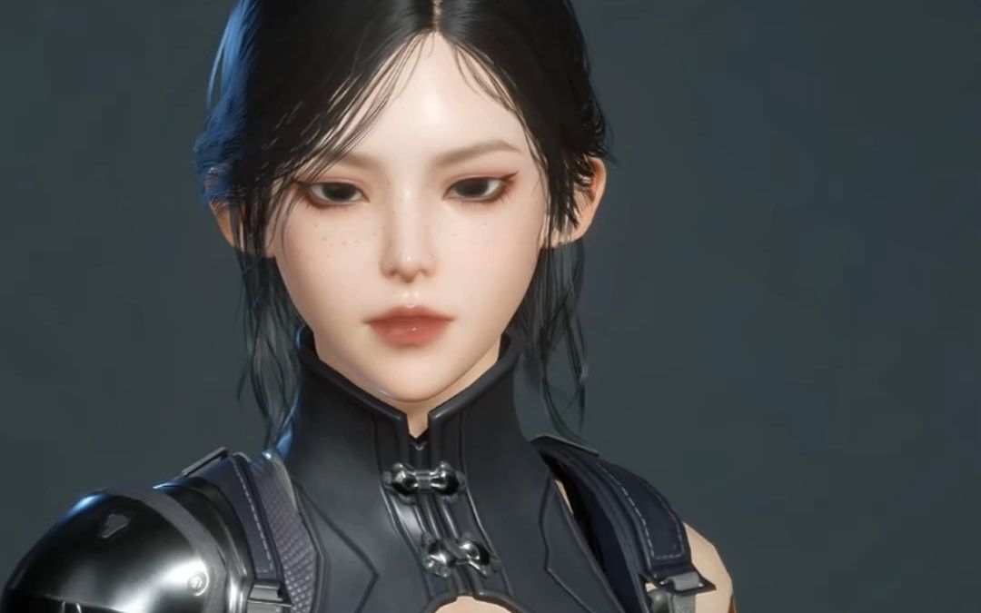 星球重启捏脸数据女个性丧脸微雨原创-丧丧