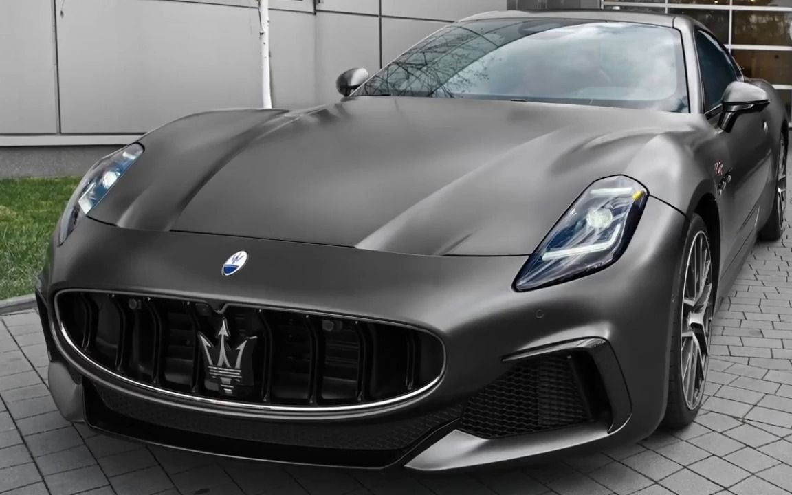 全方位实拍2023款玛莎拉蒂granturismo trofeo -狂野跑车的细节