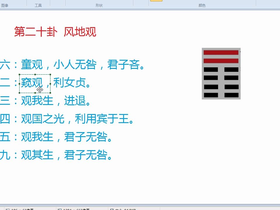 干货讲解易经六十四卦爻辞之 第二十卦 风地观卦(1)哔哩哔哩bilibili