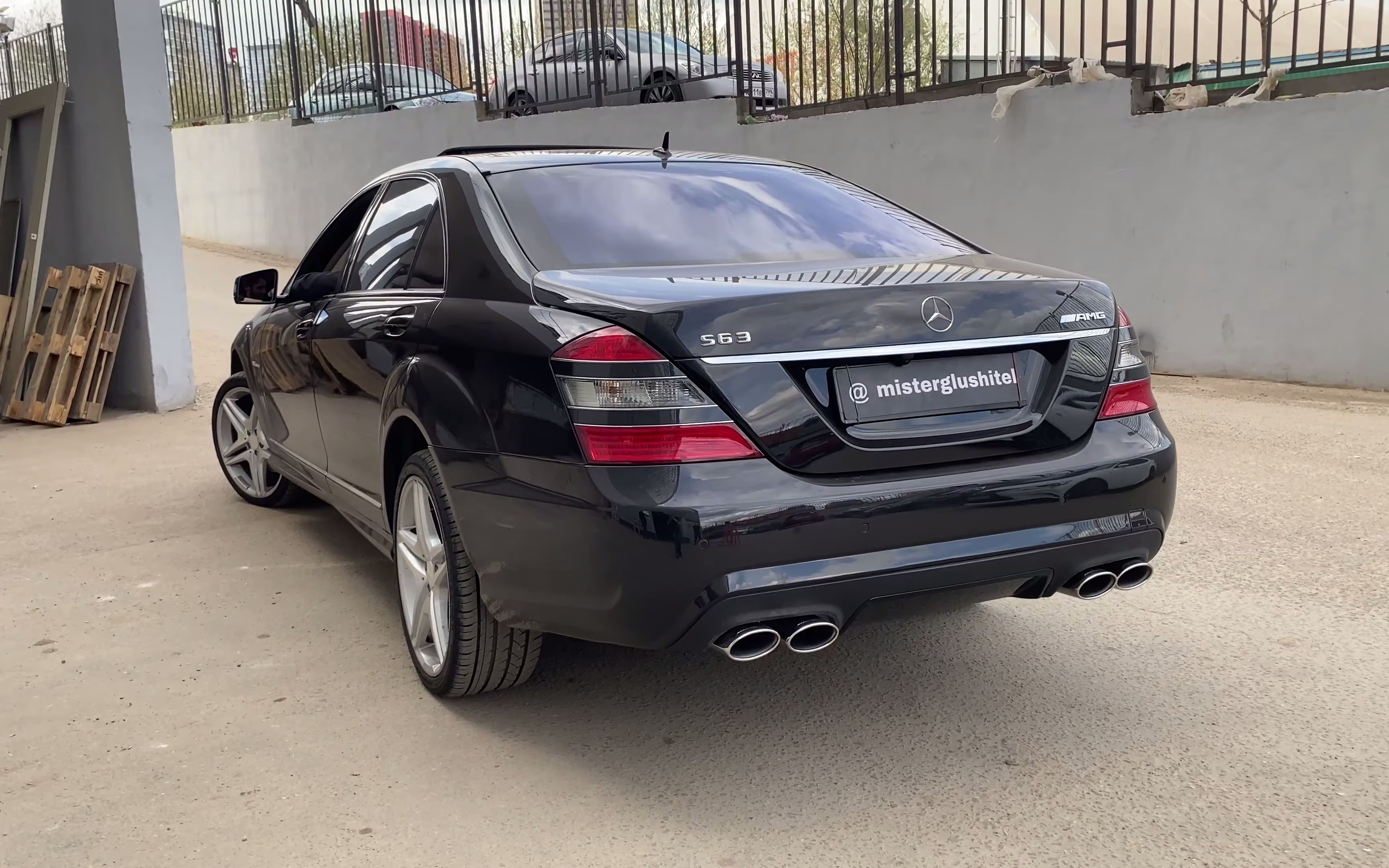 奔驰w221 s级 s63 amg 改排气声浪
