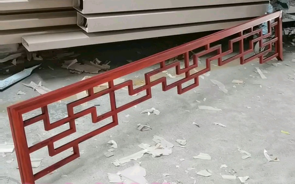 定制新中式仿古铝合金凉亭挂落角花别墅庭院造型铝合金凉亭全套