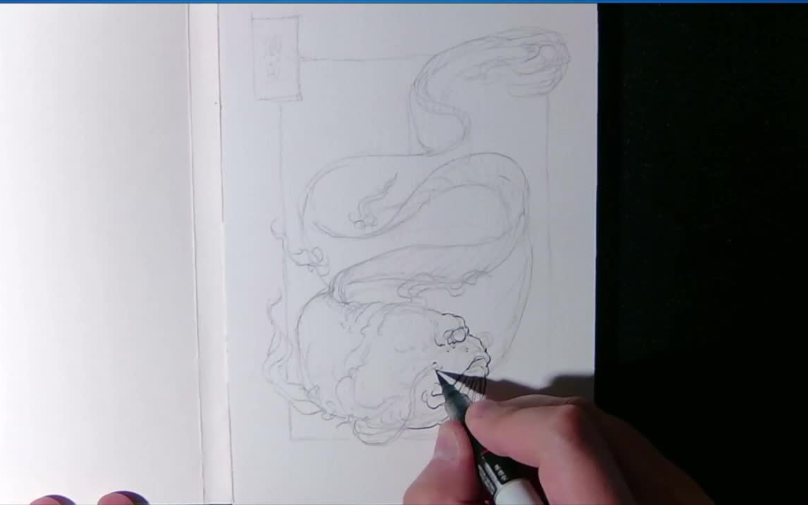 手绘山海经系列薄鱼bilibili