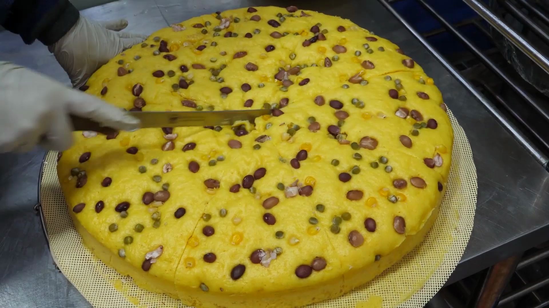 韩国清酒玉米糕,路边精品小吃制作方法~唤起你儿时的回忆.