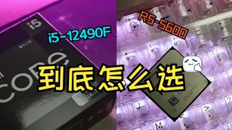 Download Video: i5-12490F vs R5 5600，到底怎么选？