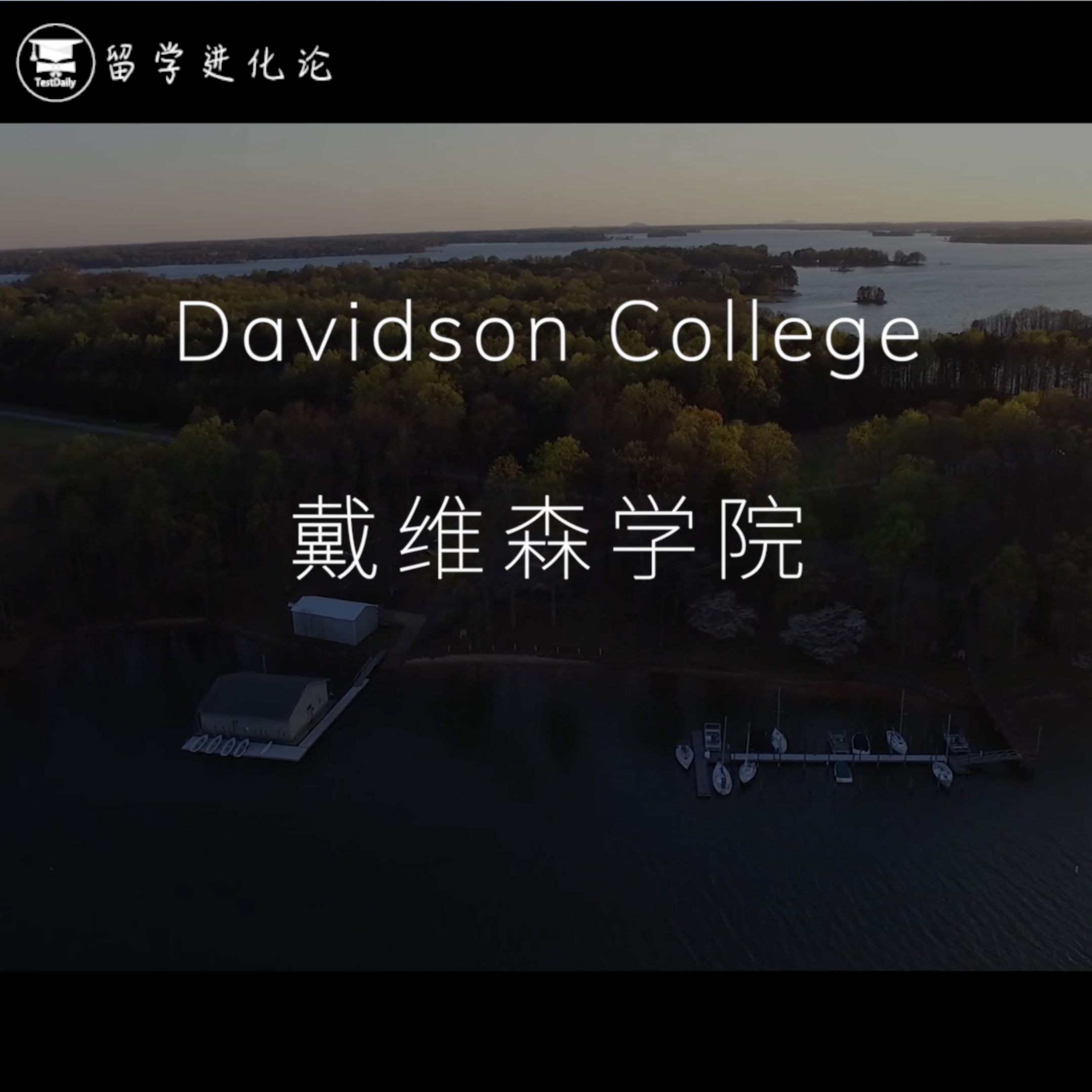 戴维森学院Davidson|美国顶级文理学院,学术严谨,想来和库里当校友吗?哔哩哔哩bilibili