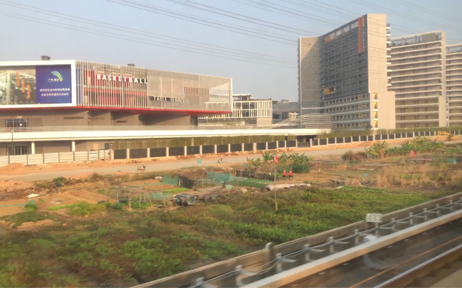 【铁道调研】广州地铁4号线南沙客运港方向 东涌-庆盛区间 原速左侧