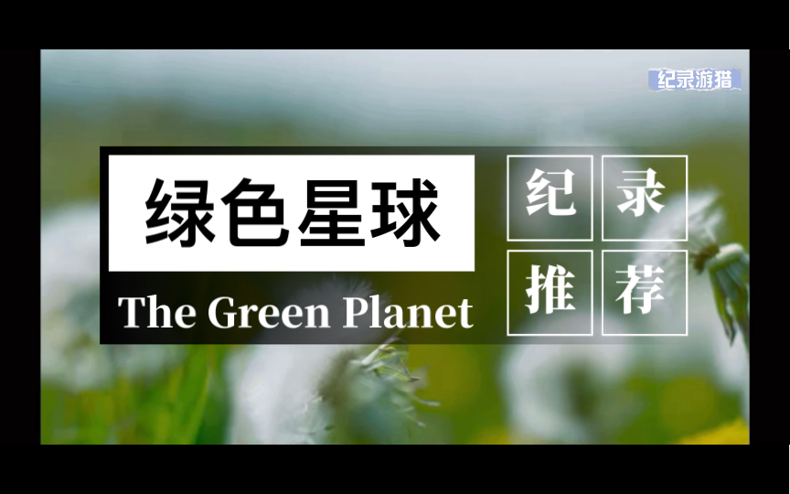 [图]2022开年必看沉浸式纪录片-绿色星球The Green Planet