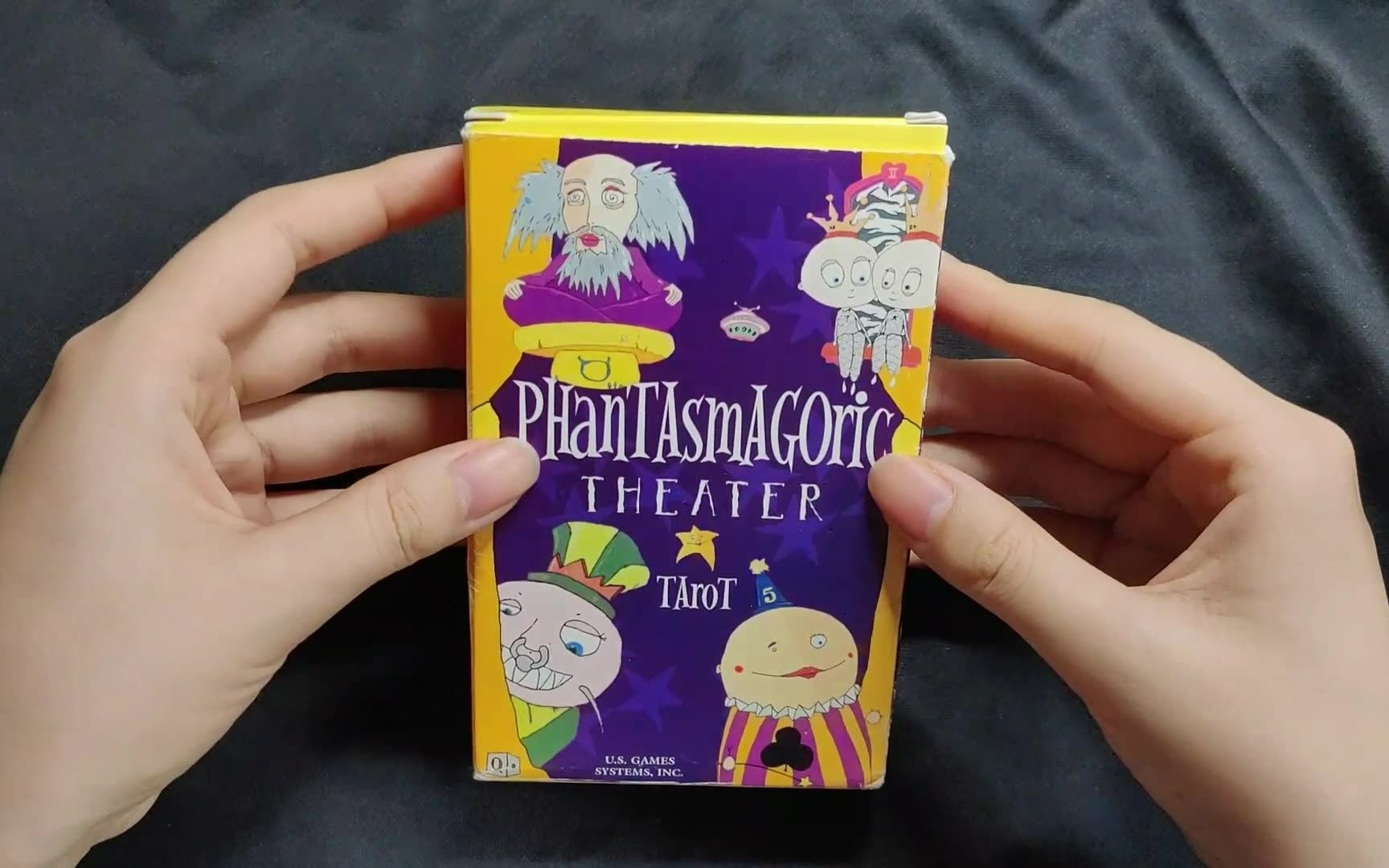 塔罗牌开箱过牌phantasmagorictheatertarot幻想剧院塔罗开箱过牌