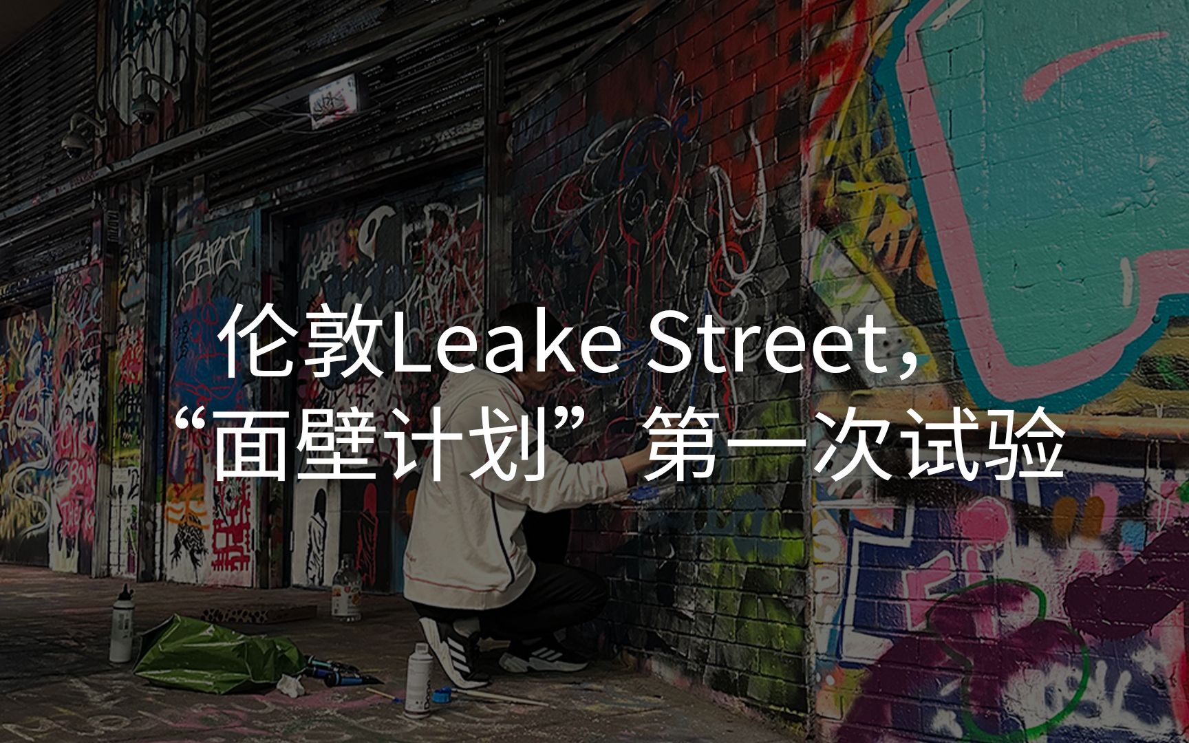 [图]伦敦Leake Street，“面壁计划”第一次试验