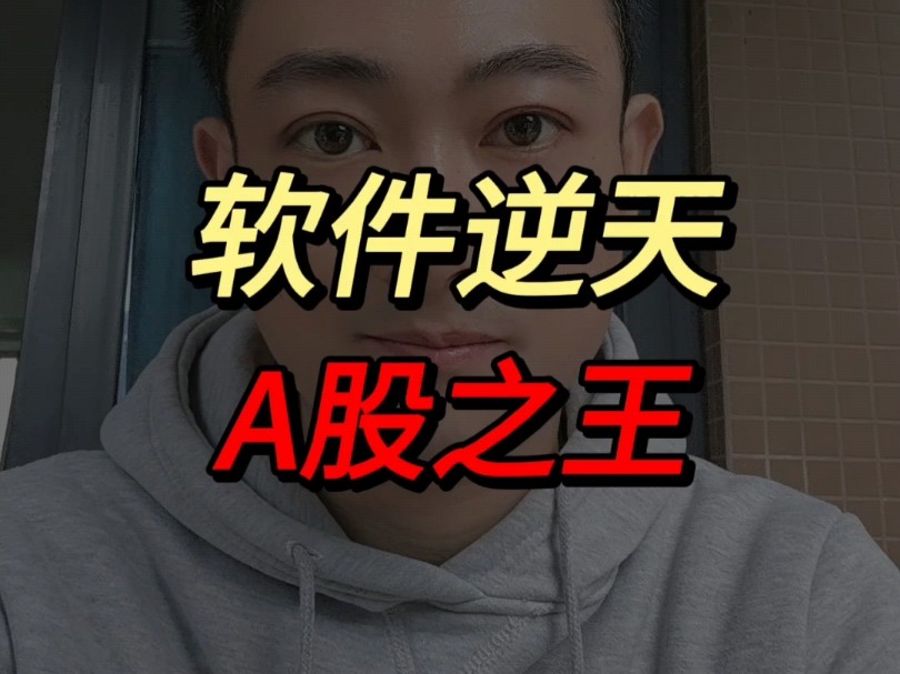 软件逆天!A股之王!哔哩哔哩bilibili