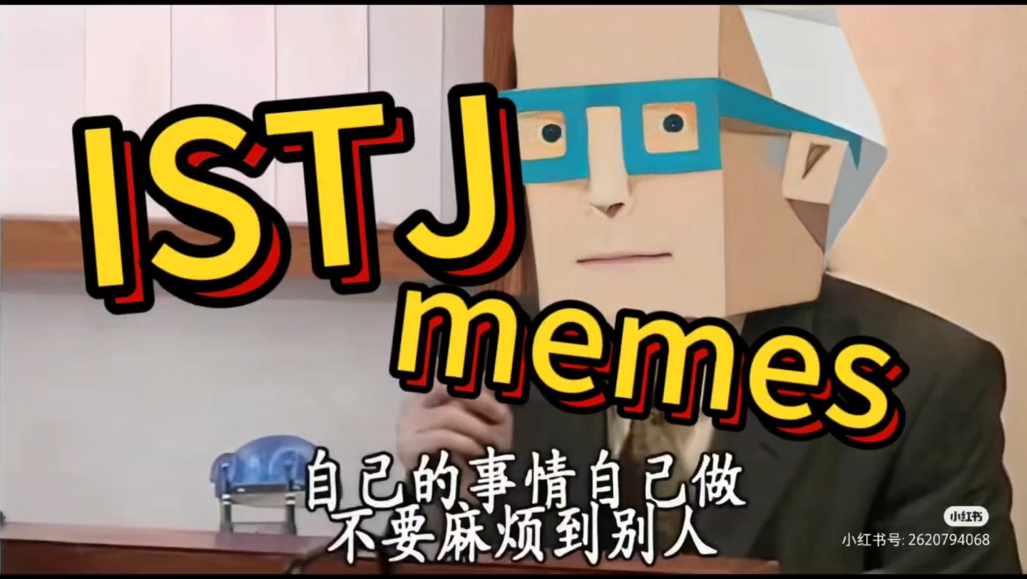 ISTJ:不是机器人!哔哩哔哩bilibili