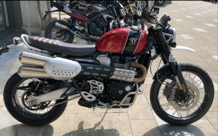 骑凯旋大攀爬1200xc下班通勤体验