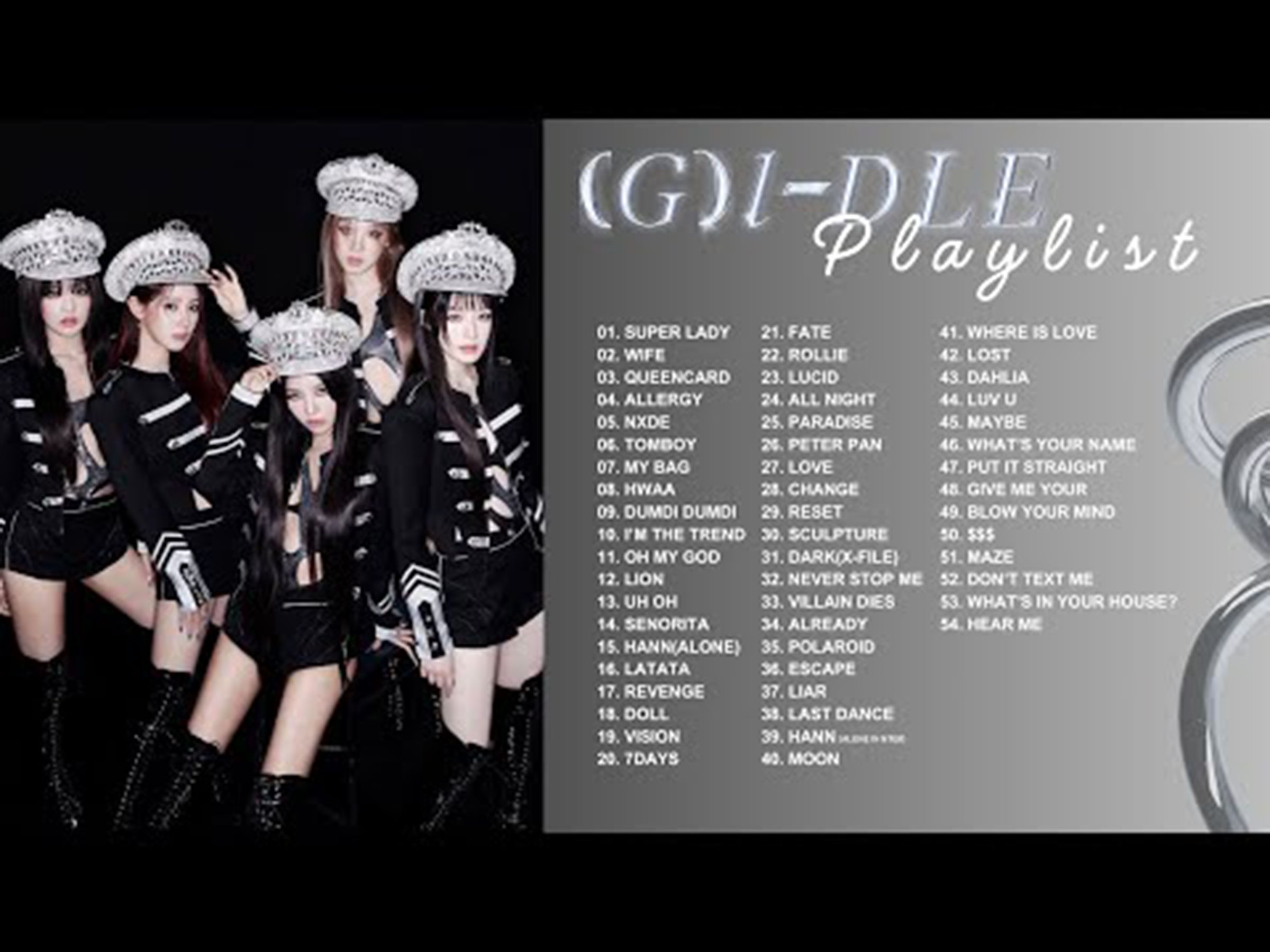 (G)IDLE 歌单合集54首 | 2024哔哩哔哩bilibili