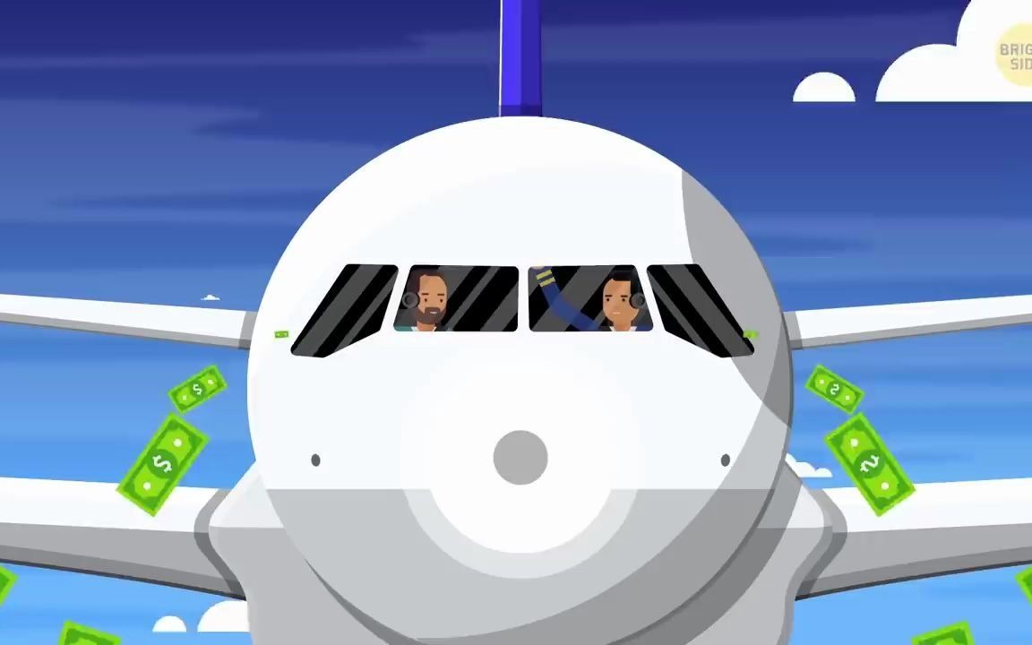 【航空知识【英语cc字幕】为什么飞机着陆要放油