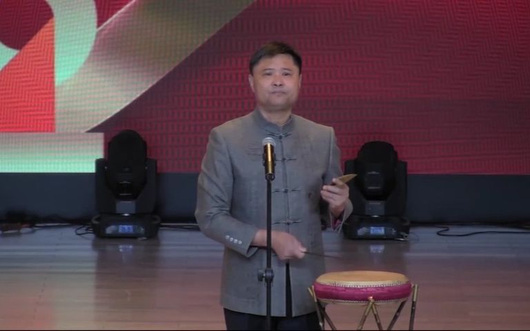 [图]“我们的节日 欢天喜地过新年”2022元旦戏曲曲艺专场惠民演出-京东大鼓《赞长城》