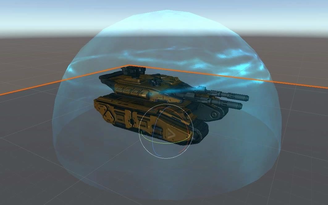 【马鸽重工/装甲纷争】马工科技展:能量护盾 初步演示 实战视频见 p2