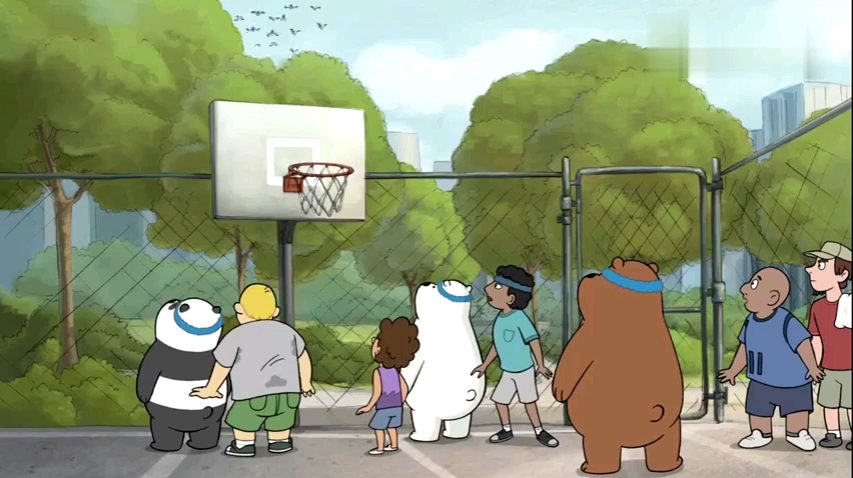 熊熊三贱客—打篮球