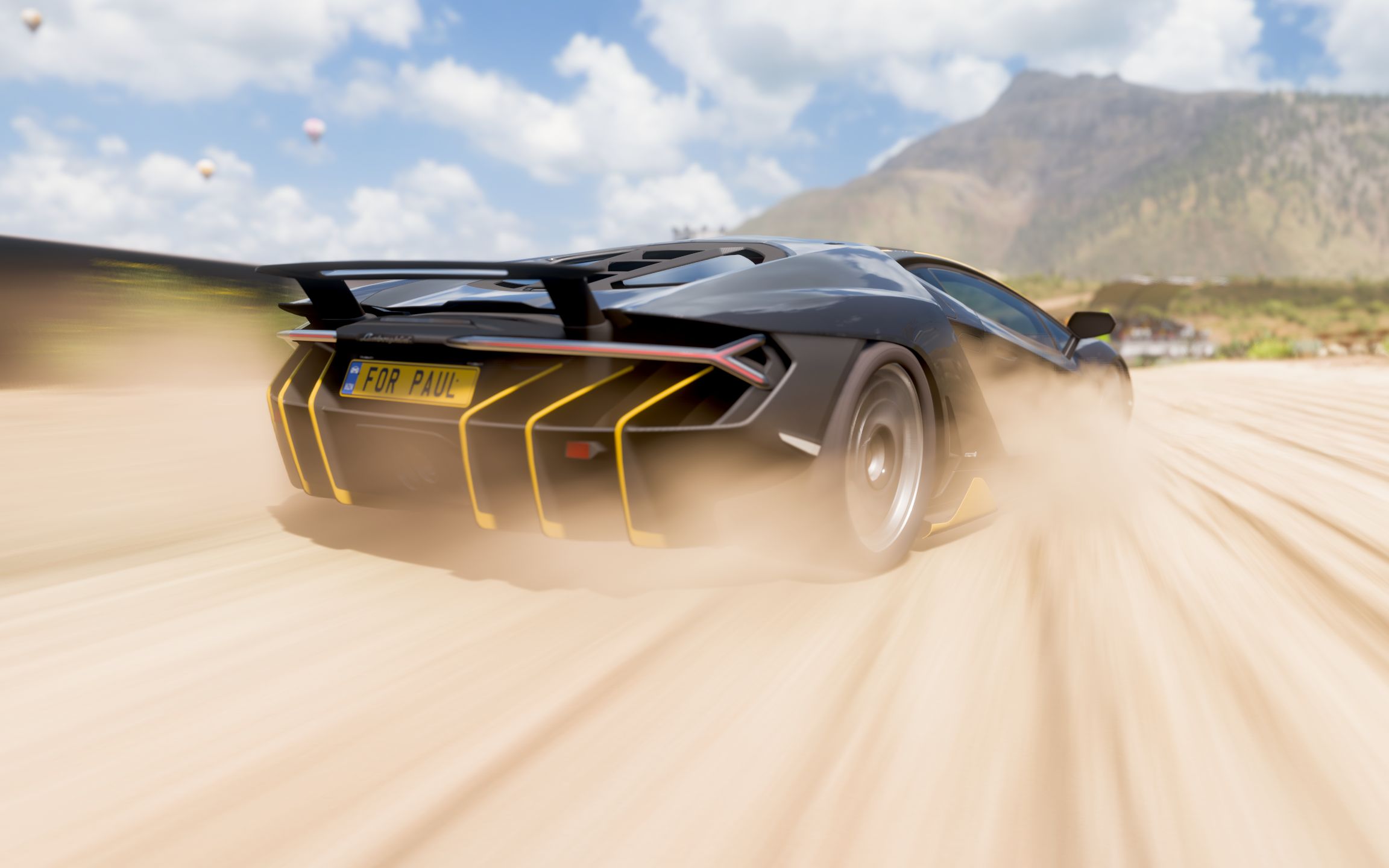 【地平线5】兰博基尼centenario:你没有别的车可霍霍了吗?