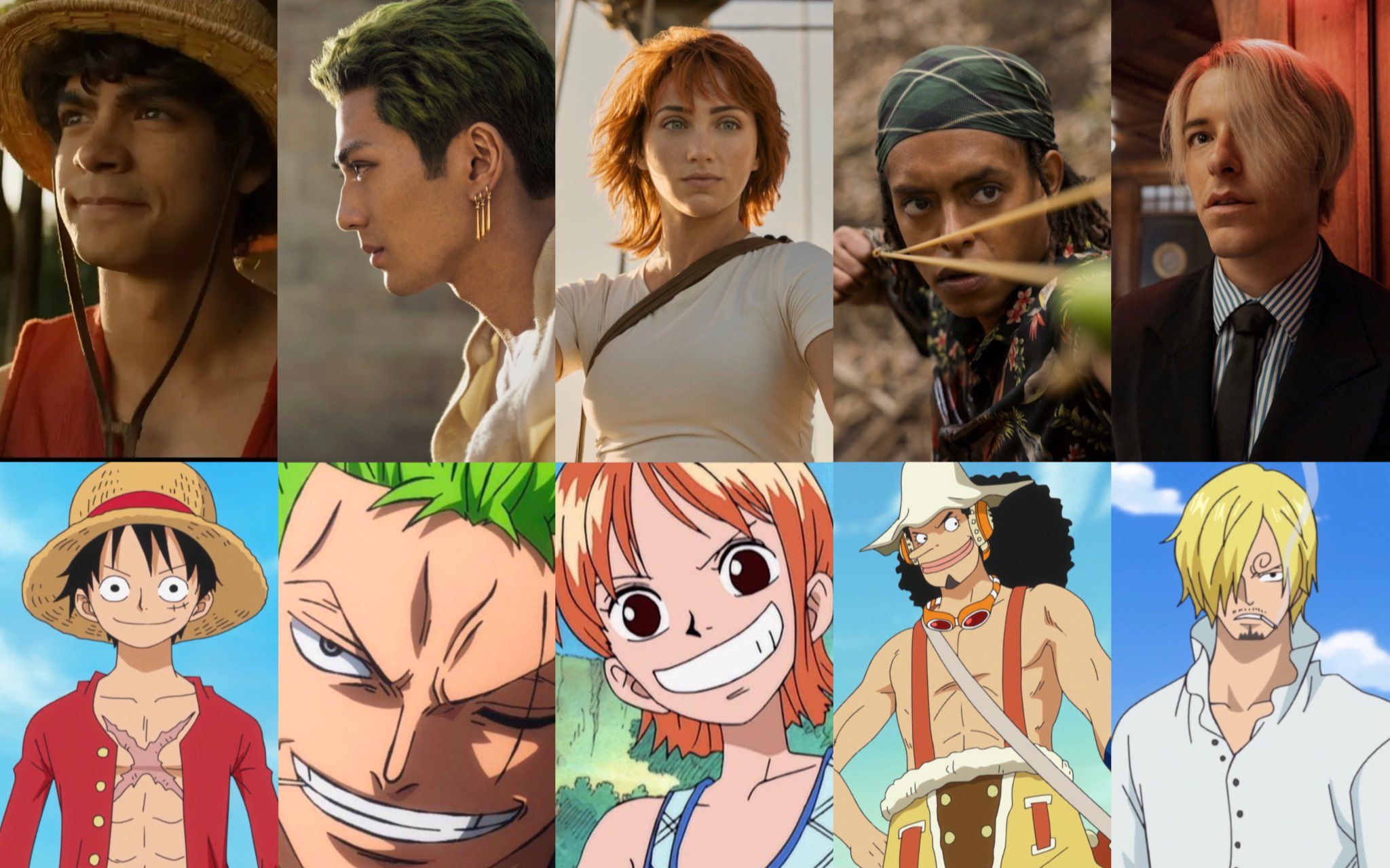 海贼王真人版对比:好消息是该有的都有,坏消息是netflix