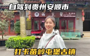 Download Video: 自驾到贵州安顺市区，打卡投资50亿的苗岭古镇，结果有点失望呀