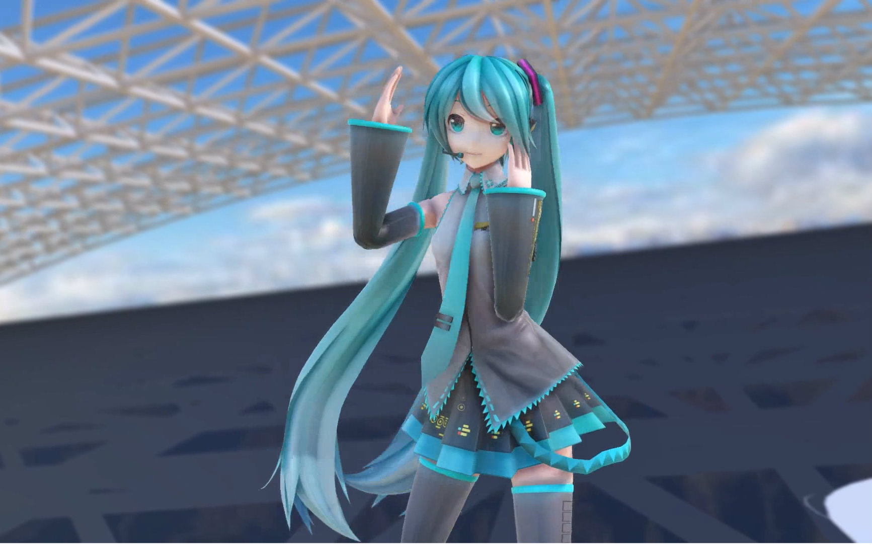 【yyb式初音ミク】kiss me baby【mmd】