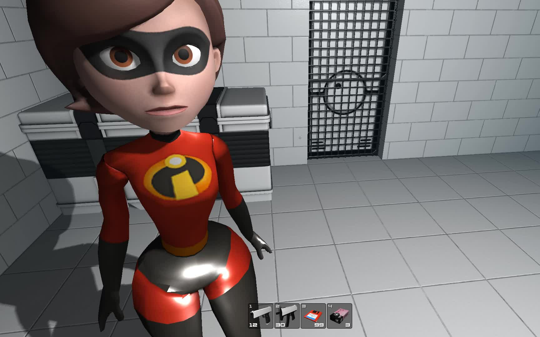 感觉这个头好大啊神奇四侠里的女超人大家喜欢吗haydee