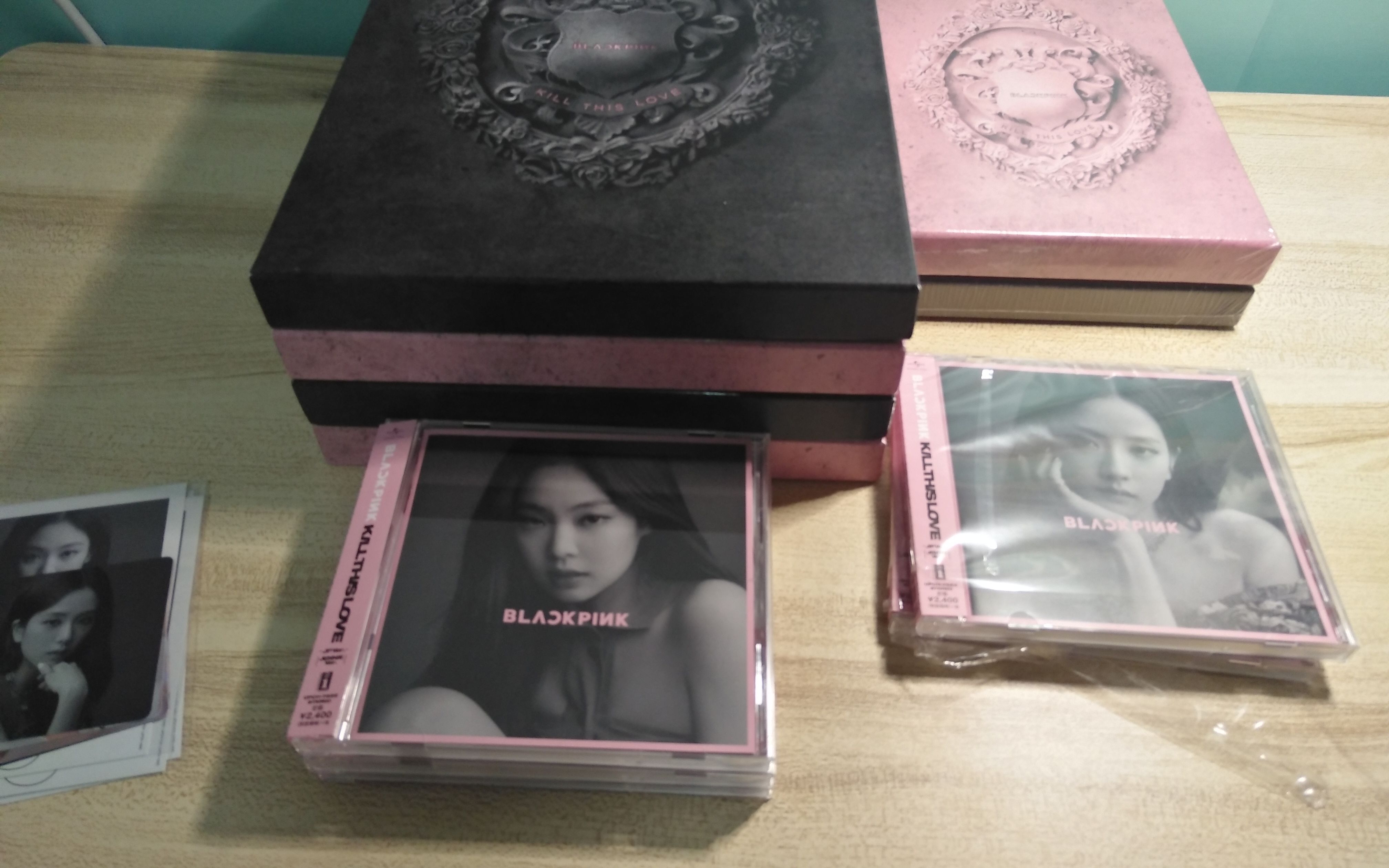 blackpink葬爱日专的开箱与拆专