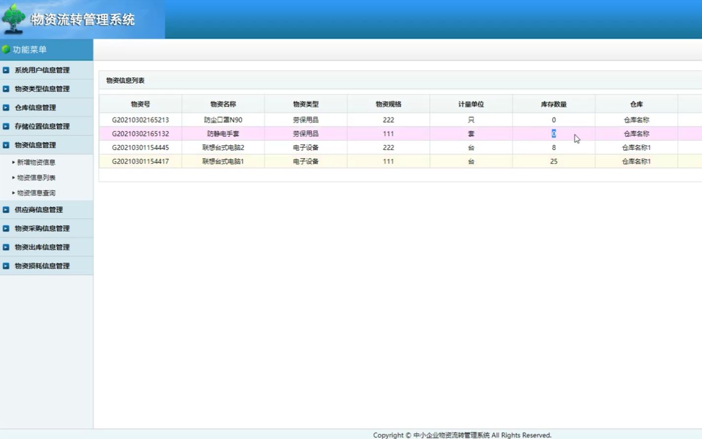 企业物资仓库商品流转管理系统(ssm,mysql) 代码 数据库脚本 论文 远程协助部署运行哔哩哔哩bilibili