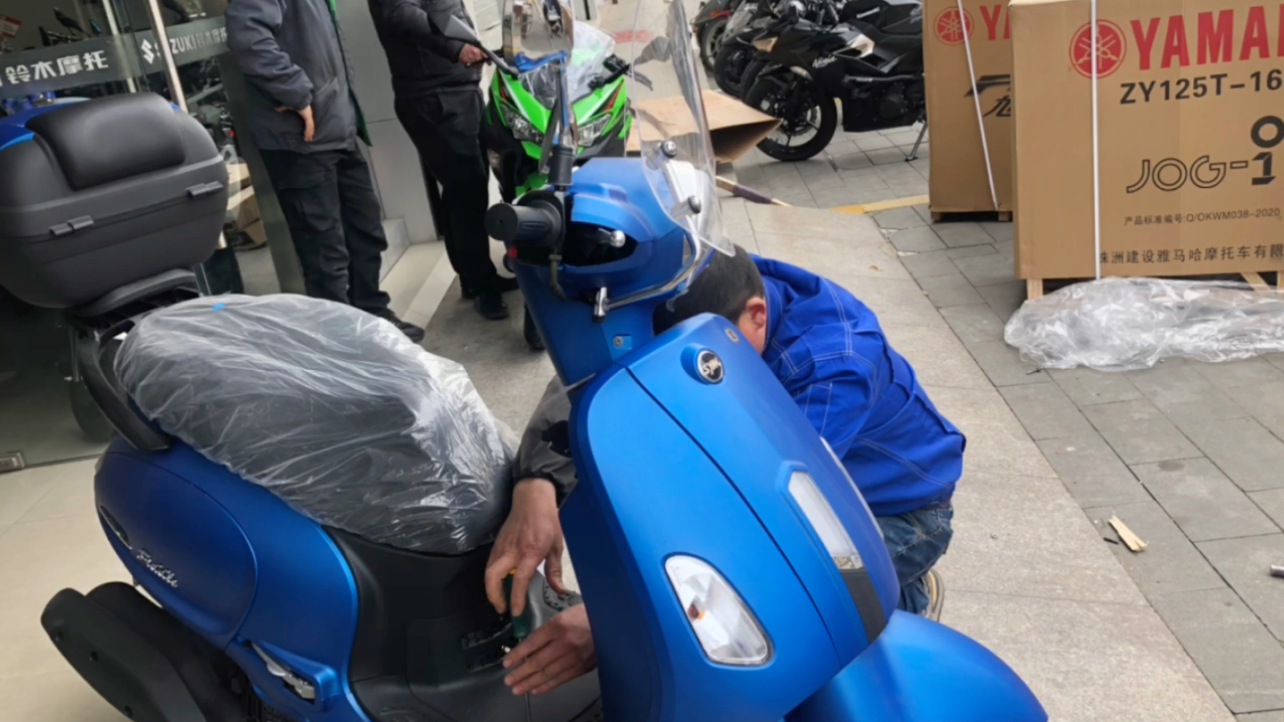 春风250sr,三阳飞度4,雅马哈巧格提车